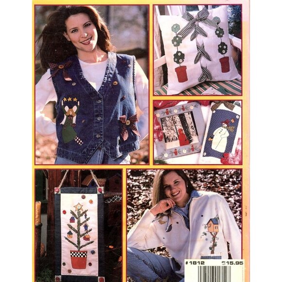 Vintage Leisure Arts Heartfelt Iron On Transfers Complete - Picture 2 of 2